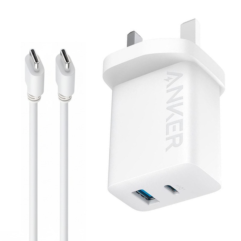 شارژر دیواری 20 وات انکر مدل B2348 به همراه کابل USB-C به طول 1.5 متر