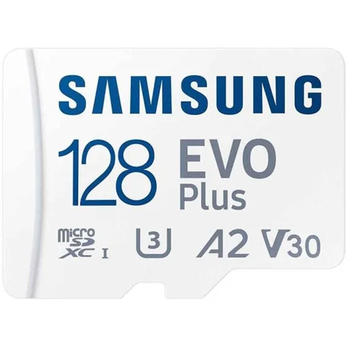 کارت حافظه microSDXC سامسونگ مدل Evo Plus A2 V10 کلاس 10 استاندارد UHS-I U3 سرعت 130MB ظرفیت 128 گیگابایت