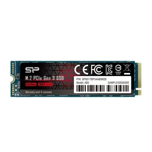اس اس دی SSD سیلیکون پاورGen3x4 PCIe مدل P34A80 ظرفیت 512 گیگابایت