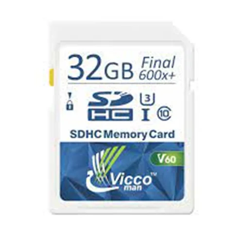 کارت حافظه SDHC ویکومن مدل Extra 600X کلاس 10 استاندارد U3 سرعت 90MB/S ظرفیت 32 گیگابایت