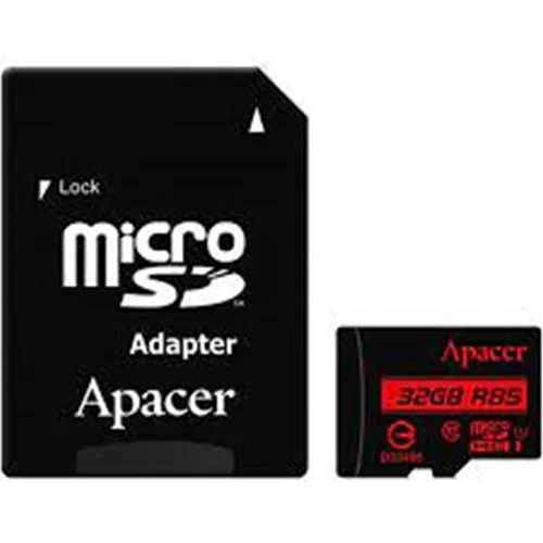 کارت حافظه microSDHC اپیسر مدل AP32G همراه با آدابتور 32GB 85MB