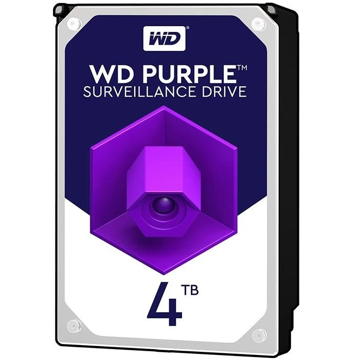 هارد دیسک اینترنال وسترن دیجیتال مدل بنفش WD PURPLE ظرفیت 4TB