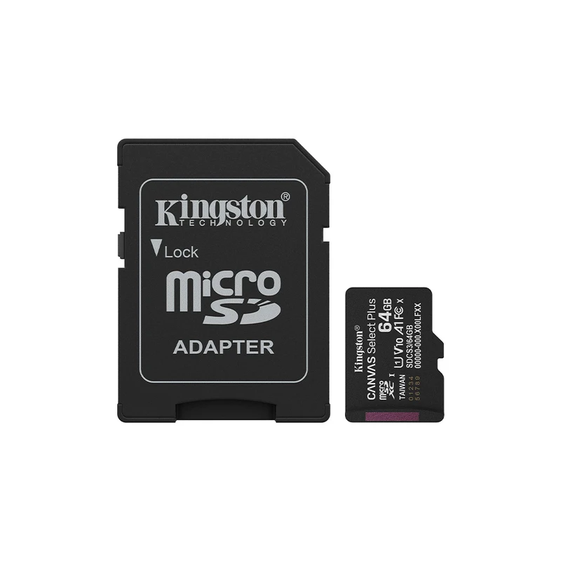 کارت حافظه microSD کینگستون مدل SDCS3 ظرفیت 64GB به همراه آدابتور
