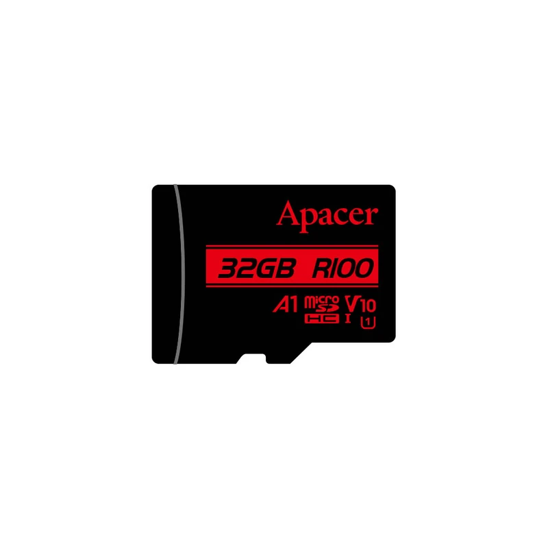 کارت حافظه microSDXC اپیسر مدل R100 کلاس 10 استاندارد UHS-I U1 سرعت 100MBps ظرفیت 32 گیگابایت