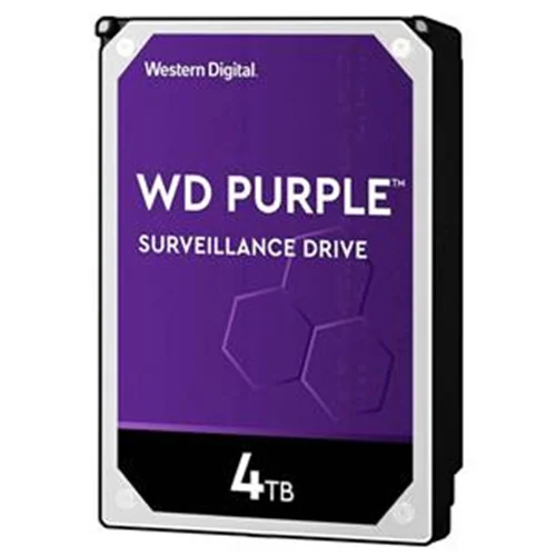 هارد دیسک اینترنال وسترن دیجیتال مدل بنفش WD PURPLE ظرفیت 4TB
