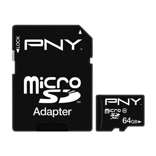 کارت حافظه microSD پی ان وای مدل PERFORMANCE PLUS 64GB