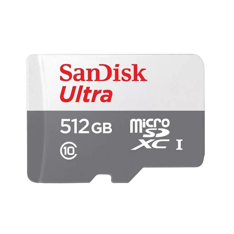 کارت حافظه microSDXC سن دیسک مدل MICRO SDXC Ultra A1 کلاس 10 استاندارد UHS-I سرعت 100MBps ظرفیت 512 گیگابایت