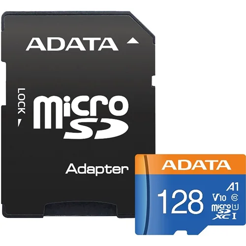 کارت حافظه microSDXC ای دیتا مدل Premier V10 A1 100MB ظرفیت 128GB