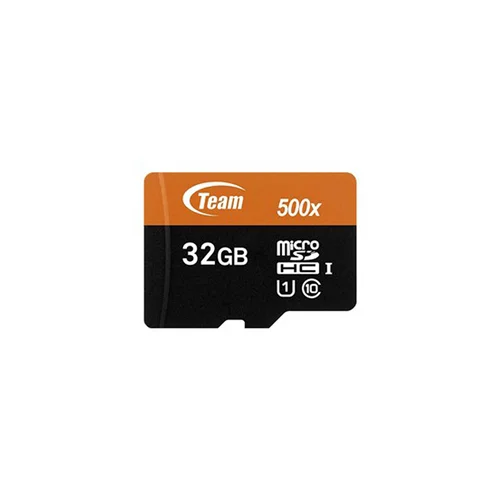 کارت حافظه MicroSDHC تیم گروپ کلاس 10 استاندارد UHS-I U1 سرعت 80MBps ظرفیت 32 گیگابایت