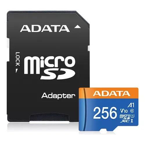 کارت حافظه microSDXC ای دیتا مدل PREMIER C10 U1 100MB ظرفیت 256GB