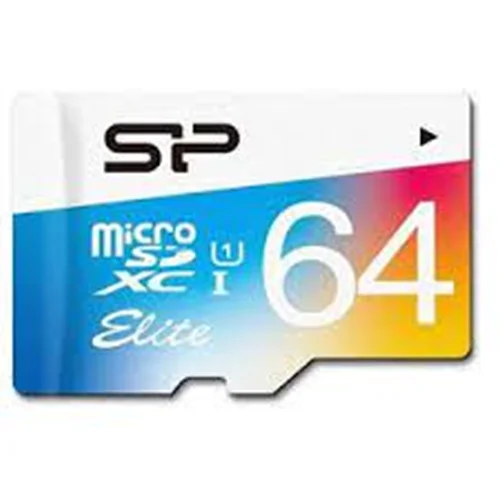 کارت حافظه microSDHC سیلیکون پاور مدل Color Elite C10 U1 64GB